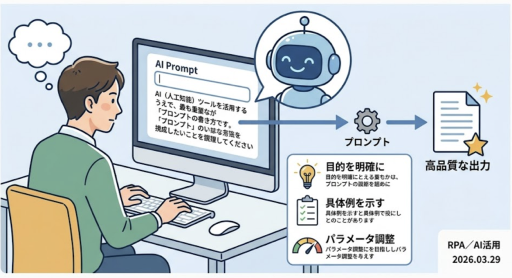 AIのプロンプトの基礎