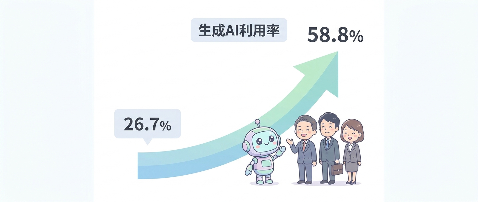 生成AI利用率は倍増、でも”道具止まり”?総務省白書2026が示す日本企業の次の課題